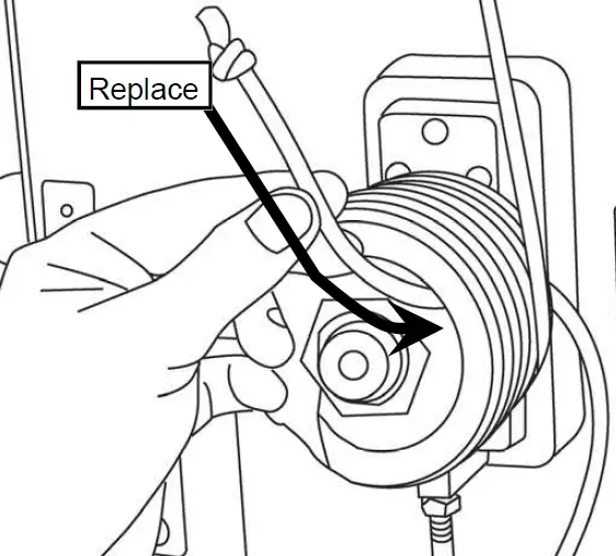 Rep lacing the VX-1 Bungee Shock Cord 05