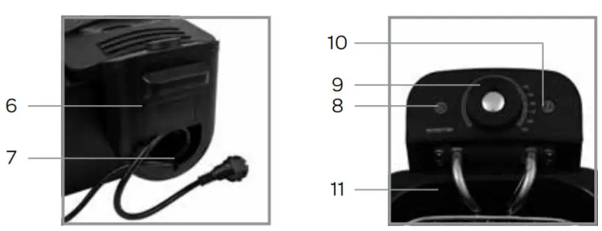 INVENTUM GF461B Double Cold Zone Deep Fryer - figure 2