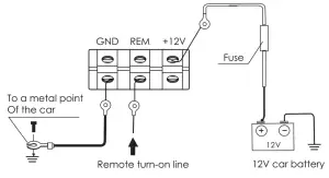 Nakamichi NBX305A 12 Inch Active Subwoofer Box - gad