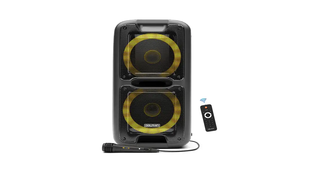 Dolphin Sp-2100rbt Portable Bluetooth Speaker On Wheel With Sound Instruction Manual Dolphin Sp-2100rbt Portable Bluetooth Speaker On Wheel With Sound Instruction Manual