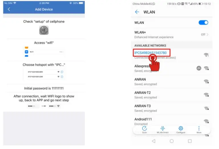 ANRAN B04 Security Camera - app 1