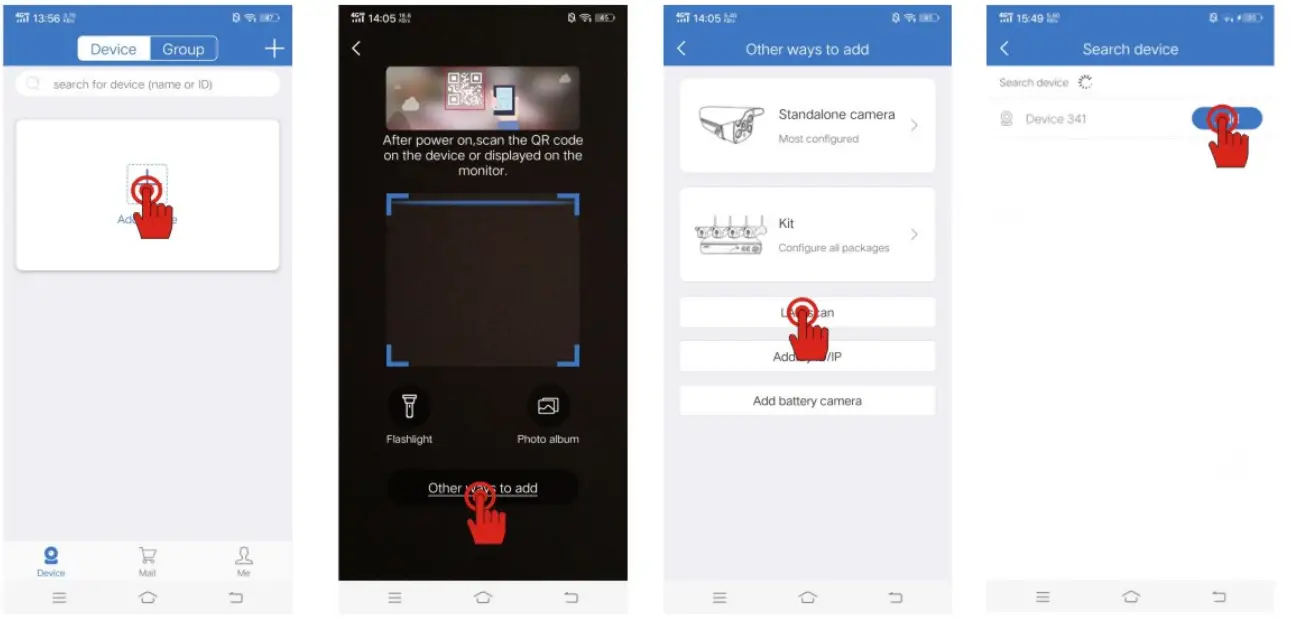 ANRAN B04 Security Camera - app 2