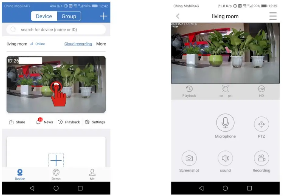 ANRAN B04 Security Camera - app 5