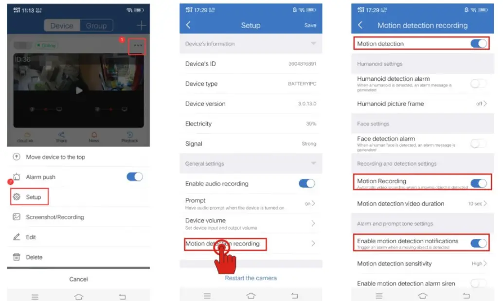 ANRAN B04 Security Camera - app 7