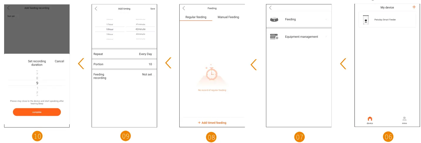 PETODAY PT05 The Smart Dog and Cat Feeder - phon