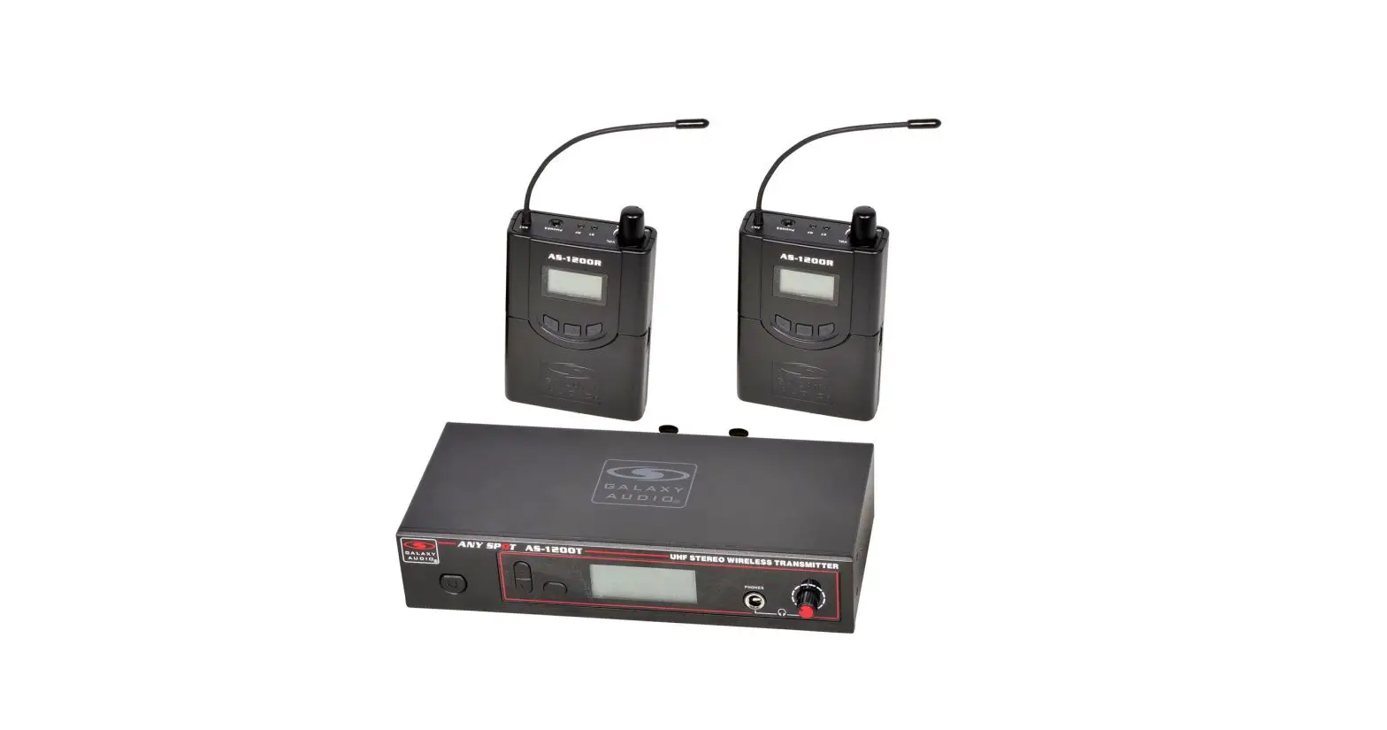 Galaxy Audio As-1200 Any Spot Wireless Personal Monitor User Manual