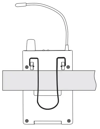 Wearing the Body Pack Receiver