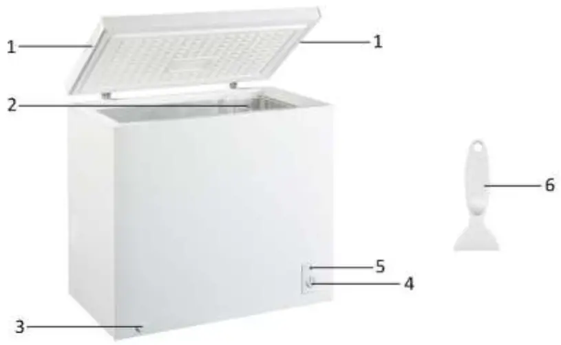 BestMatic CFR 126353 1 Chest Freezer - EQUIPMENT