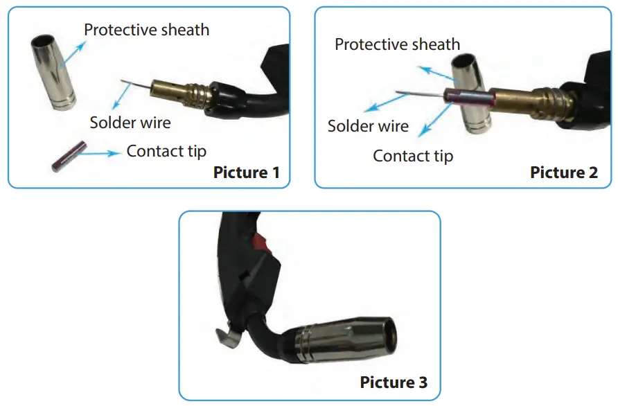 serenelife SLMIGWL135 Portable Digital MIG Welding Machine-Picture
