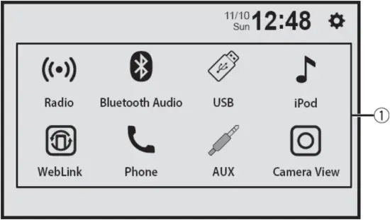342EX-DMH - Selecting the source
