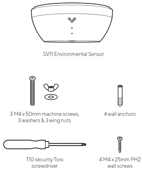 Verkeda SV11 Environmental Sensor - Sensor