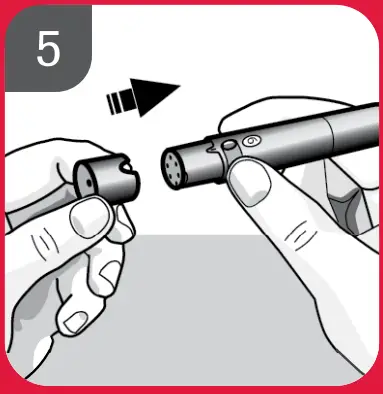 Setting up the Lancing Device