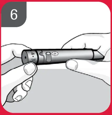Setting up the Lancing Device