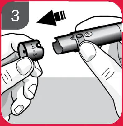 Setting up the Lancing Device