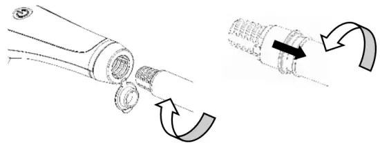 USING YOUR LONG HANDLED SCRUBBING BRUSH