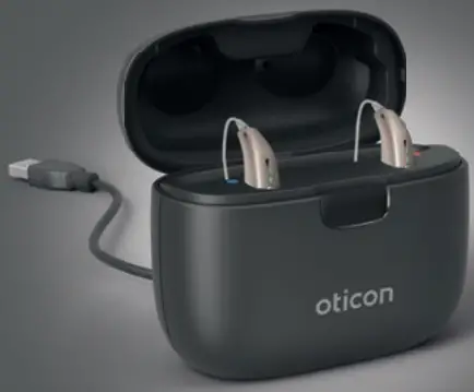 oticon -232298- Smart- Charger- miniRITE- R- Hearing -Aids - fig