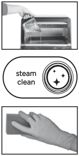 STEAM CLEANING YOUR OVEN