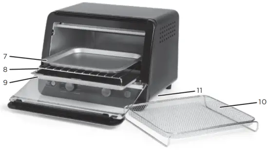 AIR FRY TOASTER OVEN