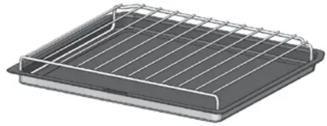 Wire rack (up position)