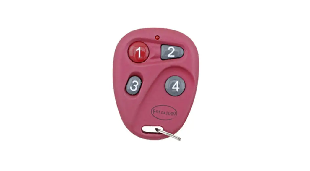 Motepro Forza Mk700 Red Remote Instructions