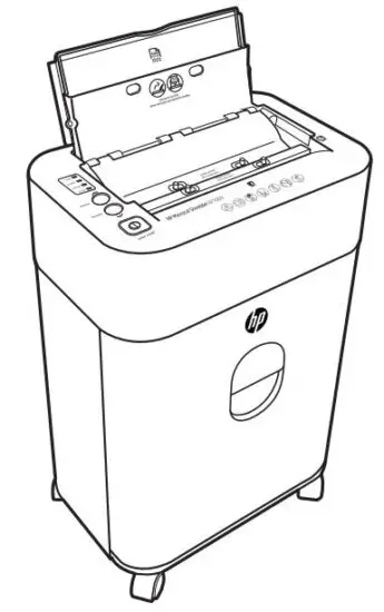 hp AF1009 Auto Feed Microcut Paper Shredder