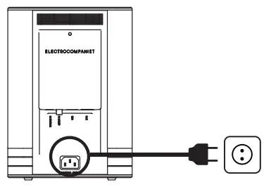 ELECTROCOMPANIET TANA SL2 Wireless Speakers - Connect the power cable