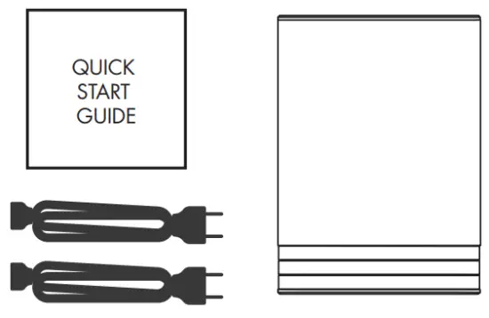 ELECTROCOMPANIET TANA SL2 Wireless Speakers - PACKAGE CONTENT