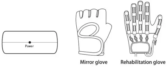 Banggood 933 Hand Function Rehabilitation Training Device - Mirror