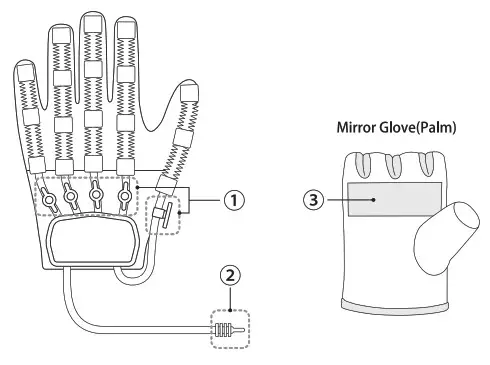 Banggood 933 Hand Function Rehabilitation Training Device - Part