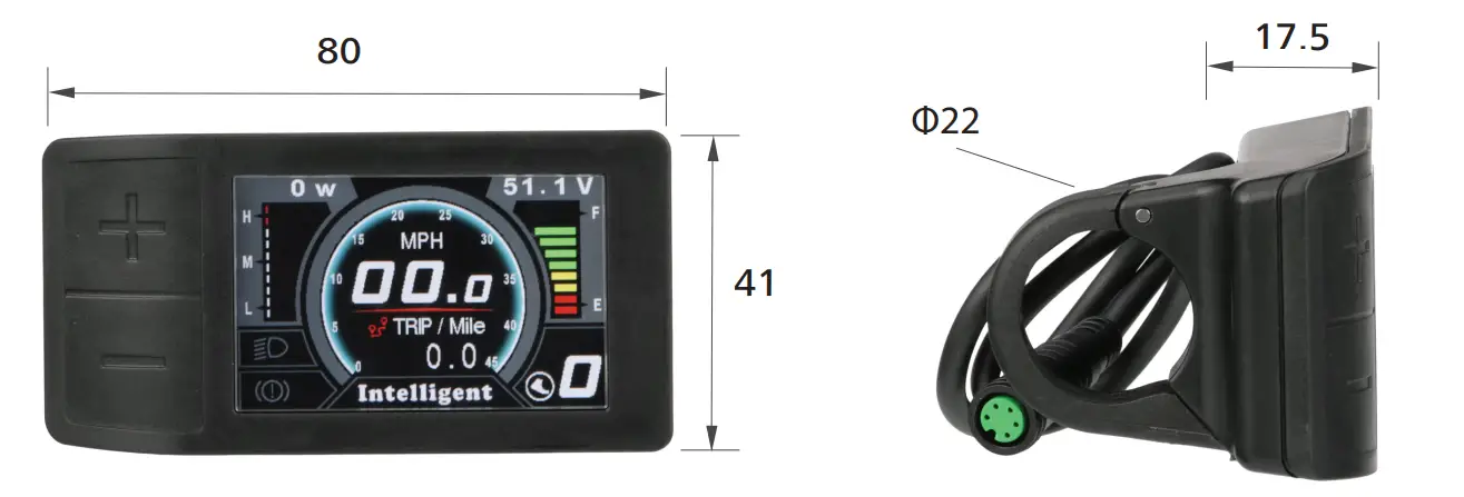 Ebike-500c-Bafang-Display-LED-FIG-2