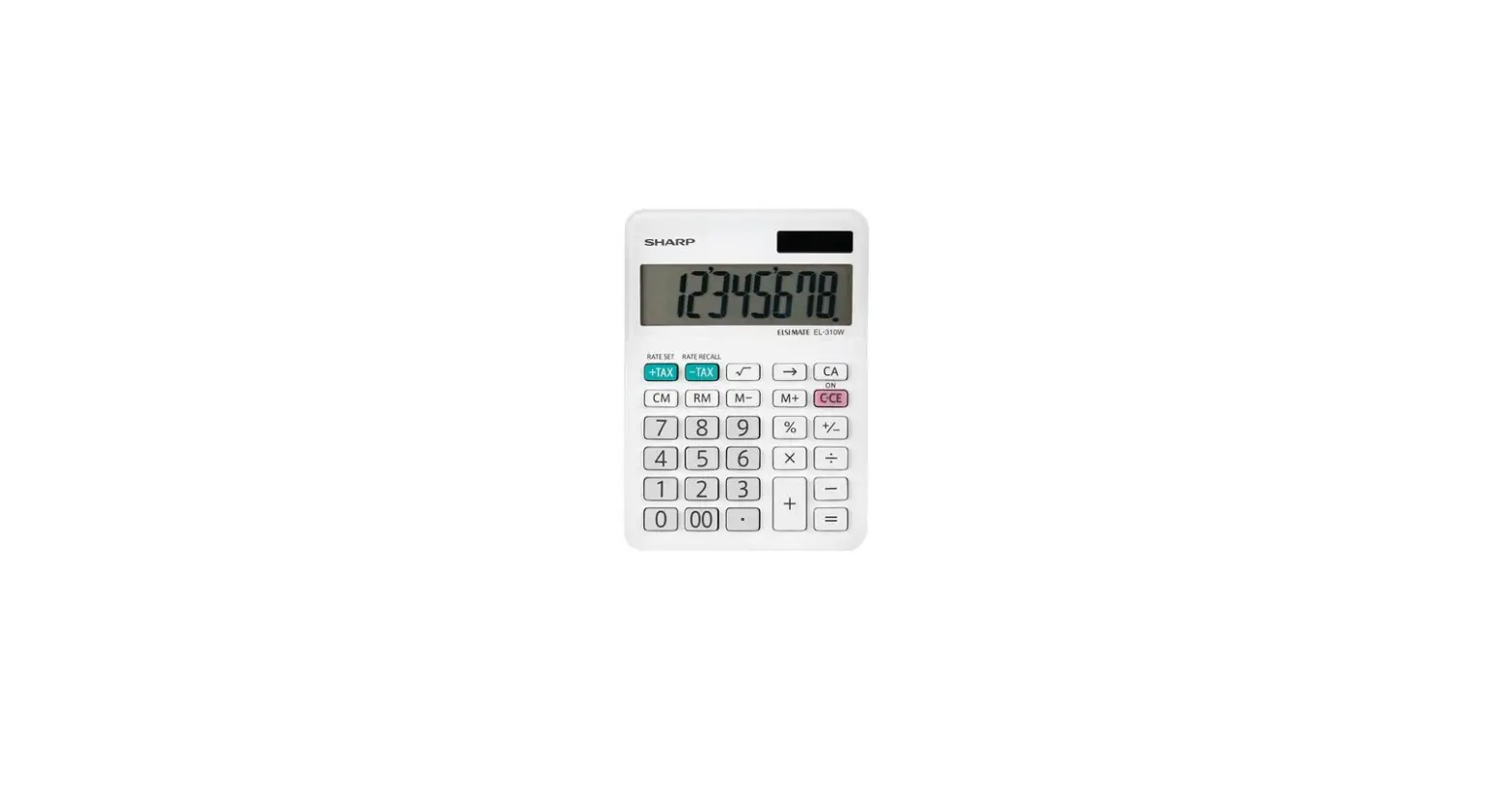 Sharp El-310w Electronic Calculator User Manual