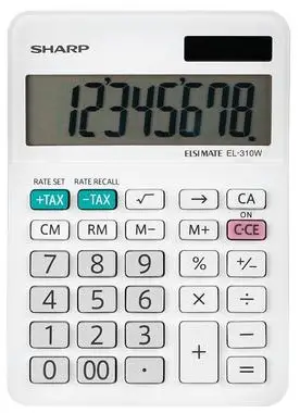 SHARP-EL-310W-Electronic-Calculator-product