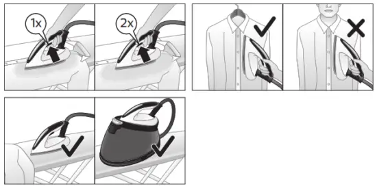 PHILIPS GC9400 PerfectCare Aqua Pro Silence PSG - fig 7