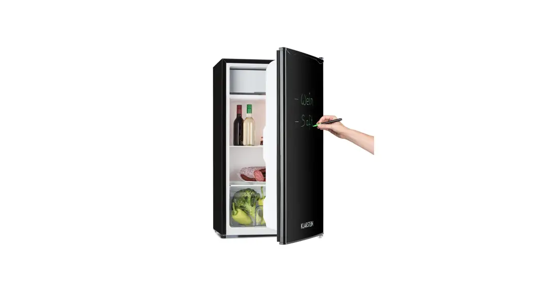 Klarstein 10035971 Spitzbergen 80 76 Liters 2 Shelves Fridge Instruction Manual