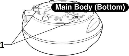 zojirushi ep-pbc10 - Parts Name 3