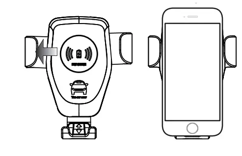 PS BROADWAY Q12 Wireless Car Charger 3