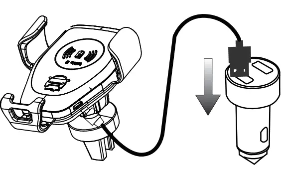 PS BROADWAY Q12 Wireless Car Charger 4