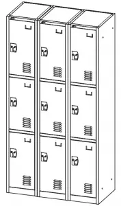 ADIR office Triple Tier Locke