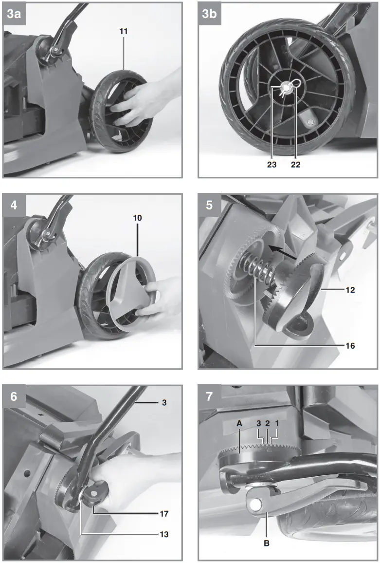 Einhell GE CM 36 Li Cordless Lawn Mower - Fig 1