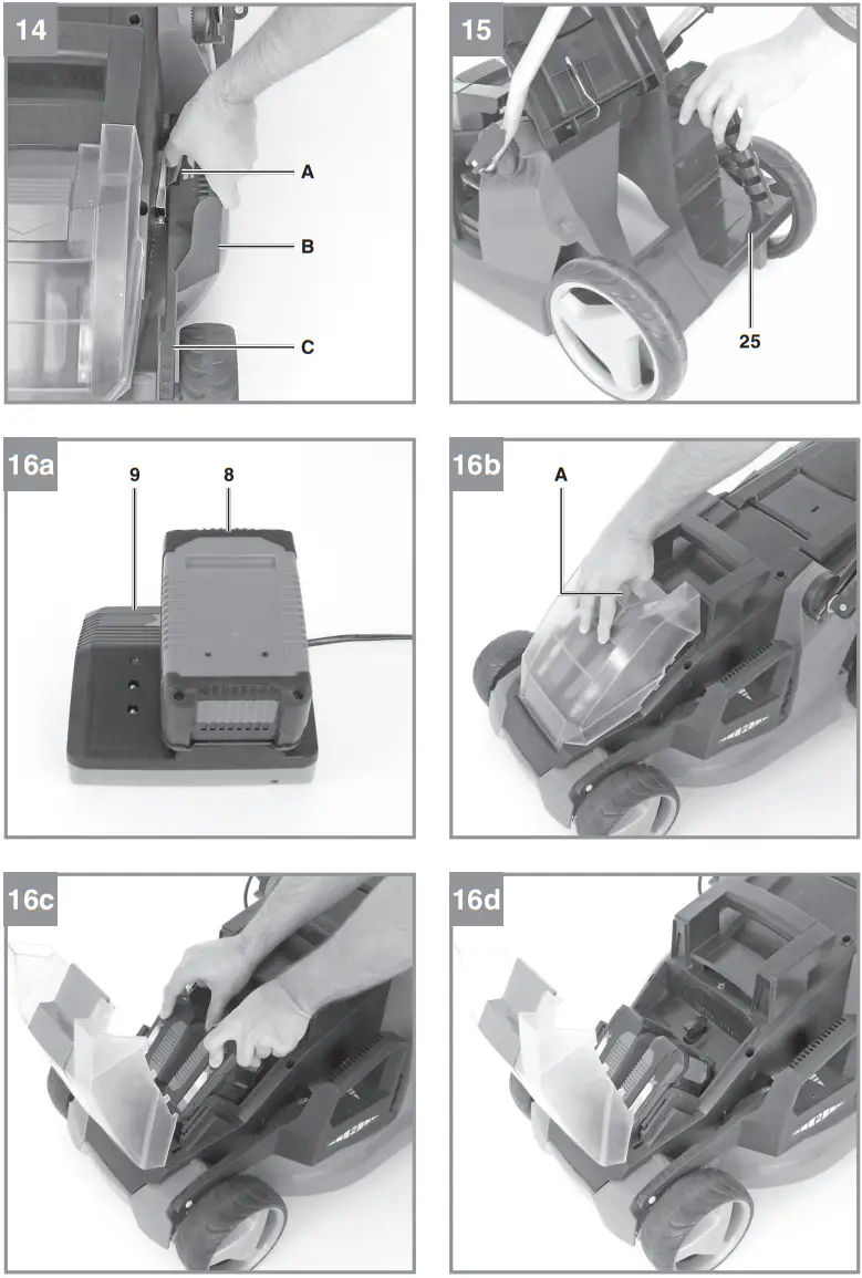 Einhell GE CM 36 Li Cordless Lawn Mower - Fig 3