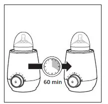 PHILIPS SCF358 Avent Fast Fast Bottle Warmer fig-29