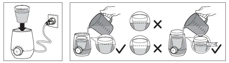 PHILIPS SCF358 Avent Fast Fast Bottle Warmer fig-30