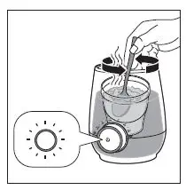 PHILIPS SCF358 Avent Fast Fast Bottle Warmer fig-32