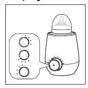 PHILIPS SCF358 Avent Fast Fast Bottle Warmer fig-7