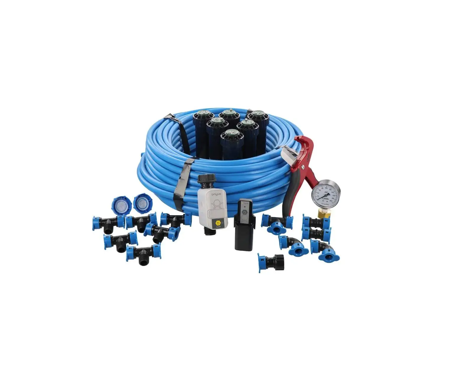 Orbit 50022 All In One Sprinkler System Kit With B Hyve Timer Instruction Manual