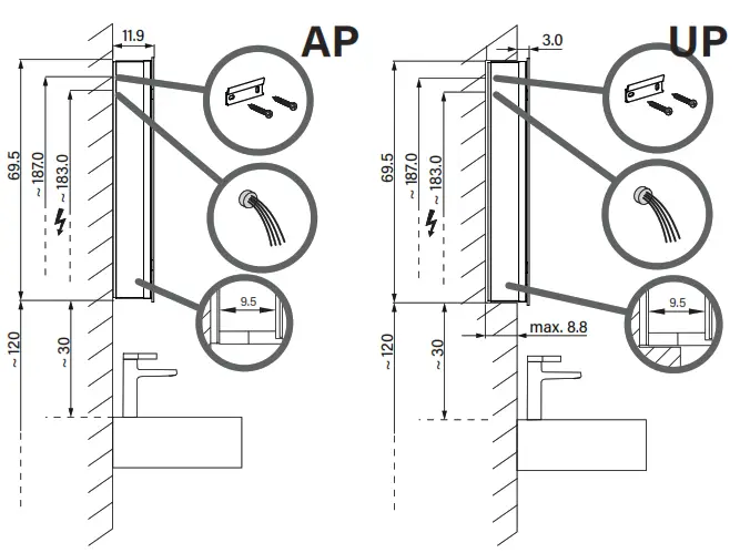 schneider ADVANCED Line Comfort 2 TW - ap up