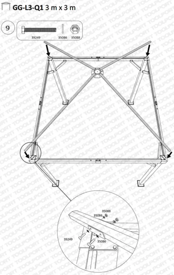 TOOLPORT-GG-L3-Q1-Gartenpavillon-Woodline-Deluxe-FIG- (10)