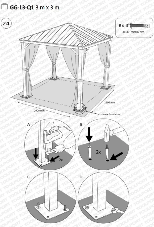 TOOLPORT-GG-L3-Q1-Gartenpavillon-Woodline-Deluxe-FIG- (25)