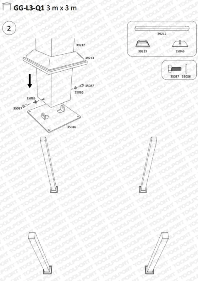 TOOLPORT-GG-L3-Q1-Gartenpavillon-Woodline-Deluxe-FIG- (4)