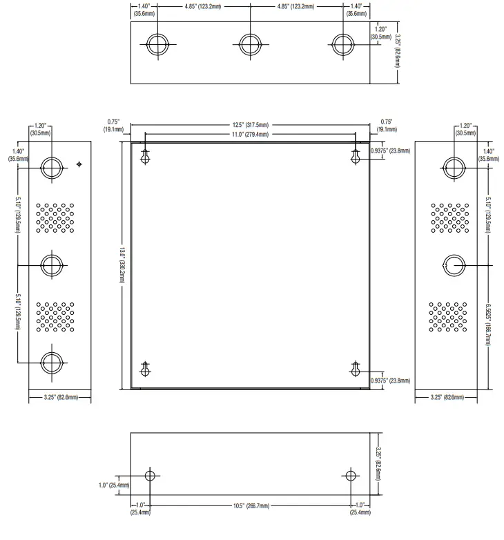 Altronix SMP10C24X Series Power Supply Chargers - fig